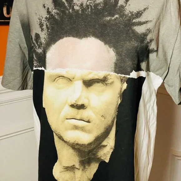 Neil Barrett Hybrid Basquiat Tee Size L Rare